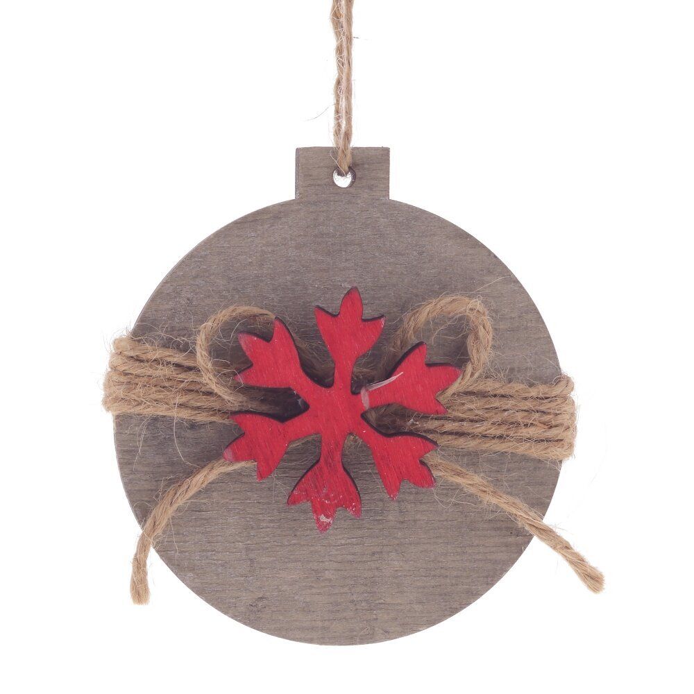 GAEM Украшение новогоднее "Снежинка", L8 W2,5 H9 см, 5в.