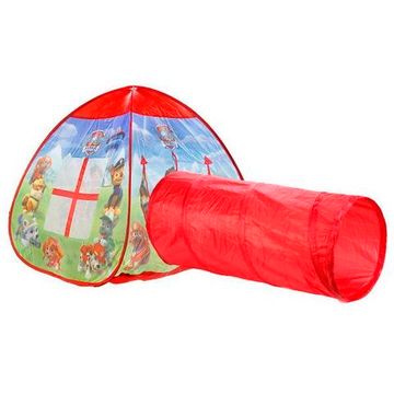 Палатка детская игровая Щенячий Патруль с тоннелем,81x95x95,46x100см Играем вместе