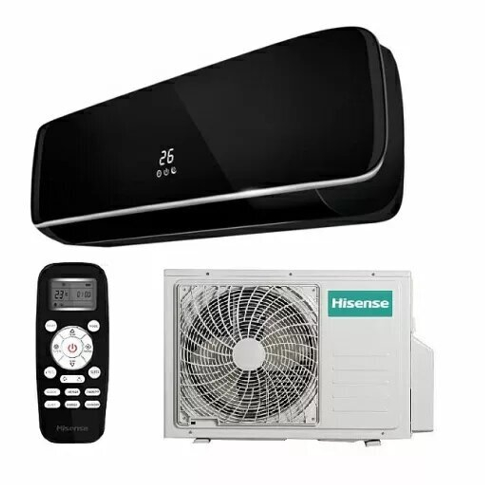 Кондиционер HISENSE BLACK CRYSTAL DC Inverter AS-13UW4RYDTG03BW
