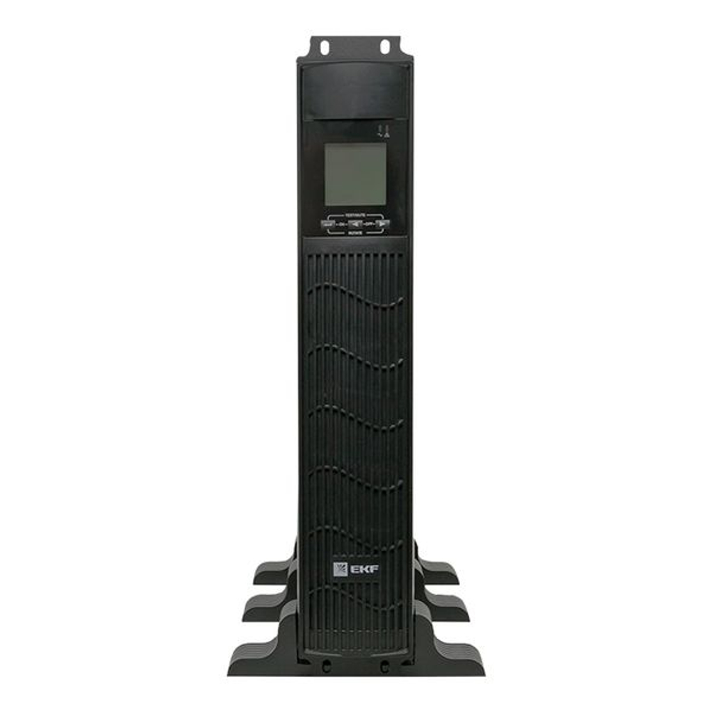 Источник Бесперебойного Питания двойного преобразования E-Power SW900pro-RTB 3000 ВА / 2700 , для монтажа в стойку, c АКБ 8x12В_7 Ач,8 хС13,EPO,RS232, USB, SNMP слот