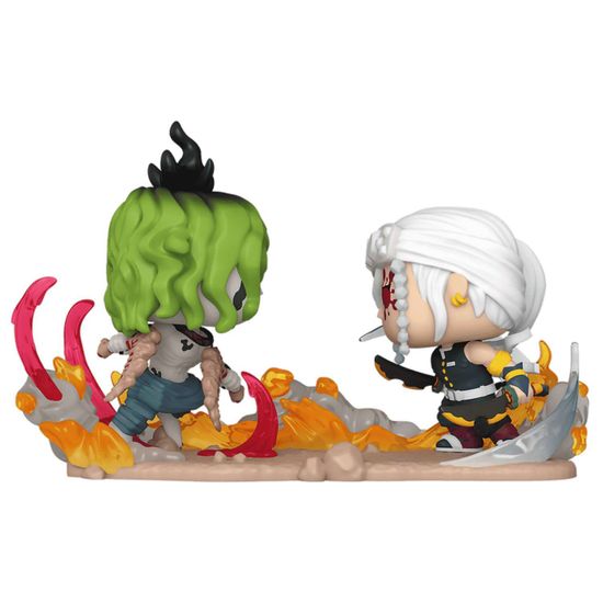 Фигурка Funko POP! Moment Demon Slayer Tengen Uzui vs Gyutaro (1753) 80338 / Фигурка Фанко ПОП! по мотивам аниме "Клинок, рассекающий демонов", Гютаро vs Тенген Узуй