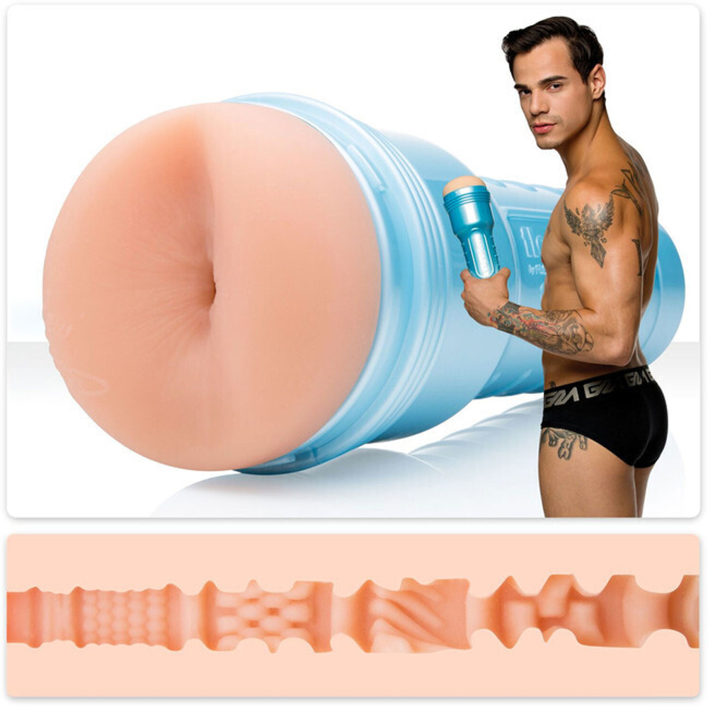 Мастурбатор анус Levi Karter Explosive Fleshjack Boys (Цвет: телесный)