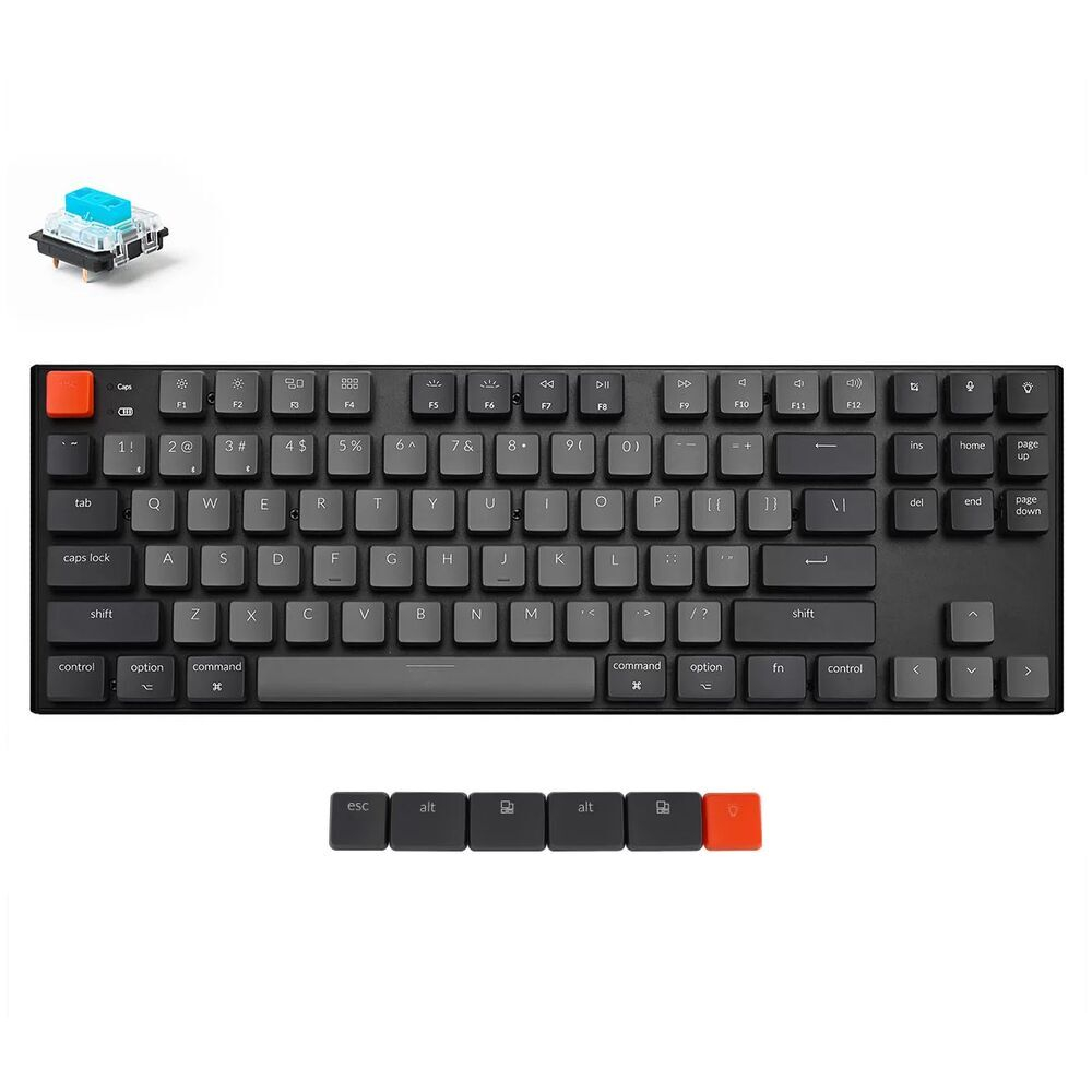 Клавиатура Keychron K1SE (Blue Switch) Wireless RGB Black K1SE-E2