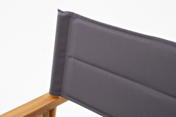 Стул из акации DIRECTOR темно-серый