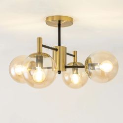 Citilux Шарлиз CL143143 Люстра на штанге Бронза