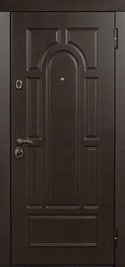 Металлическая глухая квартирная дверь - 865