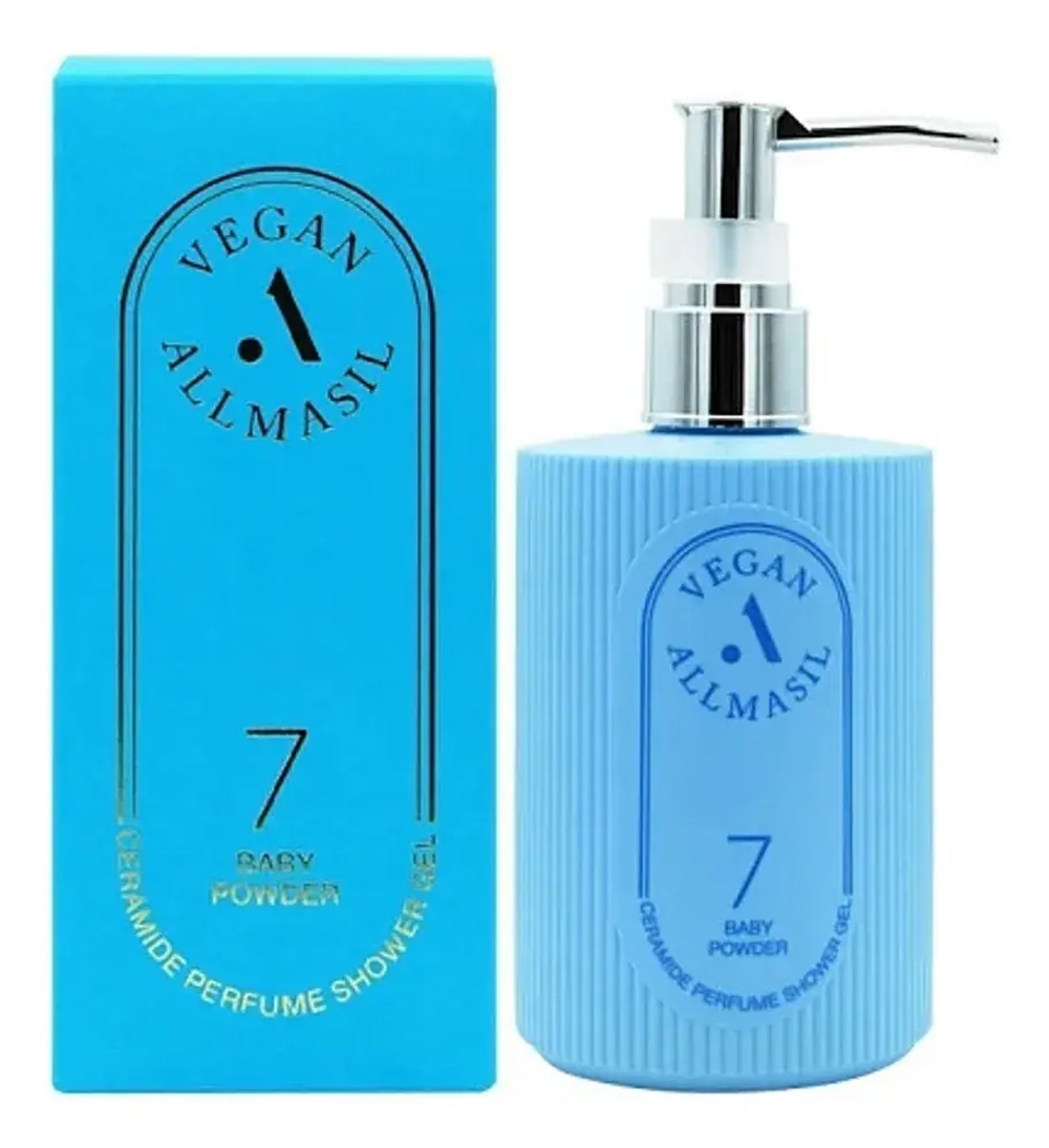 Гель для душа AllMasil 7 Vegan Ceramide perfume Shower gel 300 мл