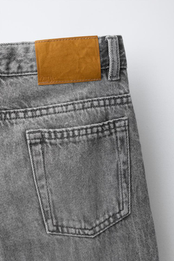 ZARA ДЖИНСЫ, МЯГКИЙ СЕРЫЙ