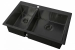 Мойка кухонная Zorg Light ZL R 780-2-510-R Черная