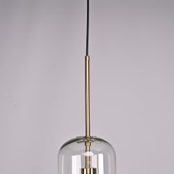 Подвесной светильник CATCH F cylinder brass D15