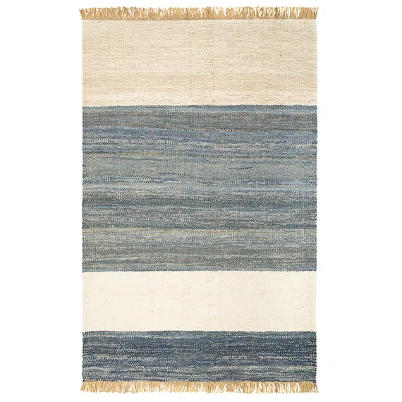 Ковер из джута, денима и шерсти Hyderabad из коллекции Ethnic, 160х230см