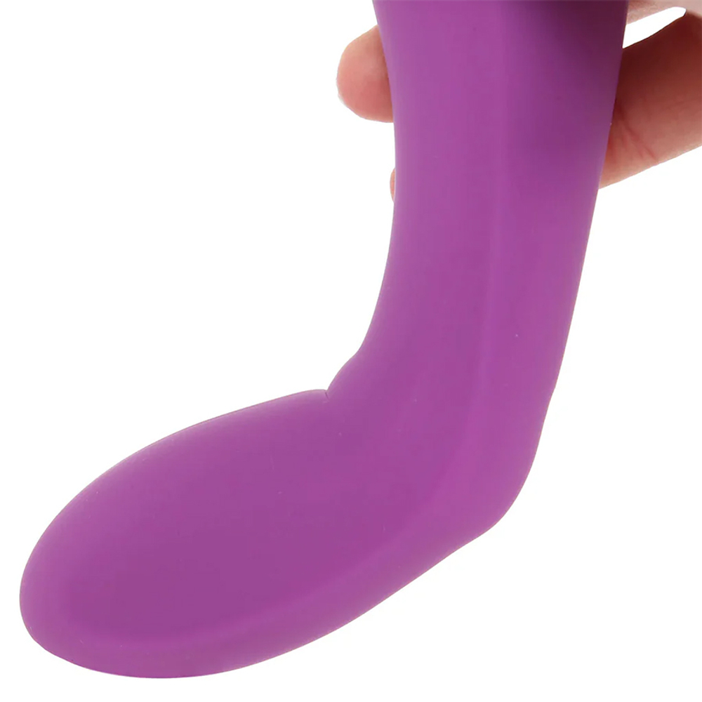 Двухсторонний вибростимулятор с помпой и язычком PipeDream Fantasy for Her Ultimate Pleasure Clitoral Pump Vibe Purple 494312