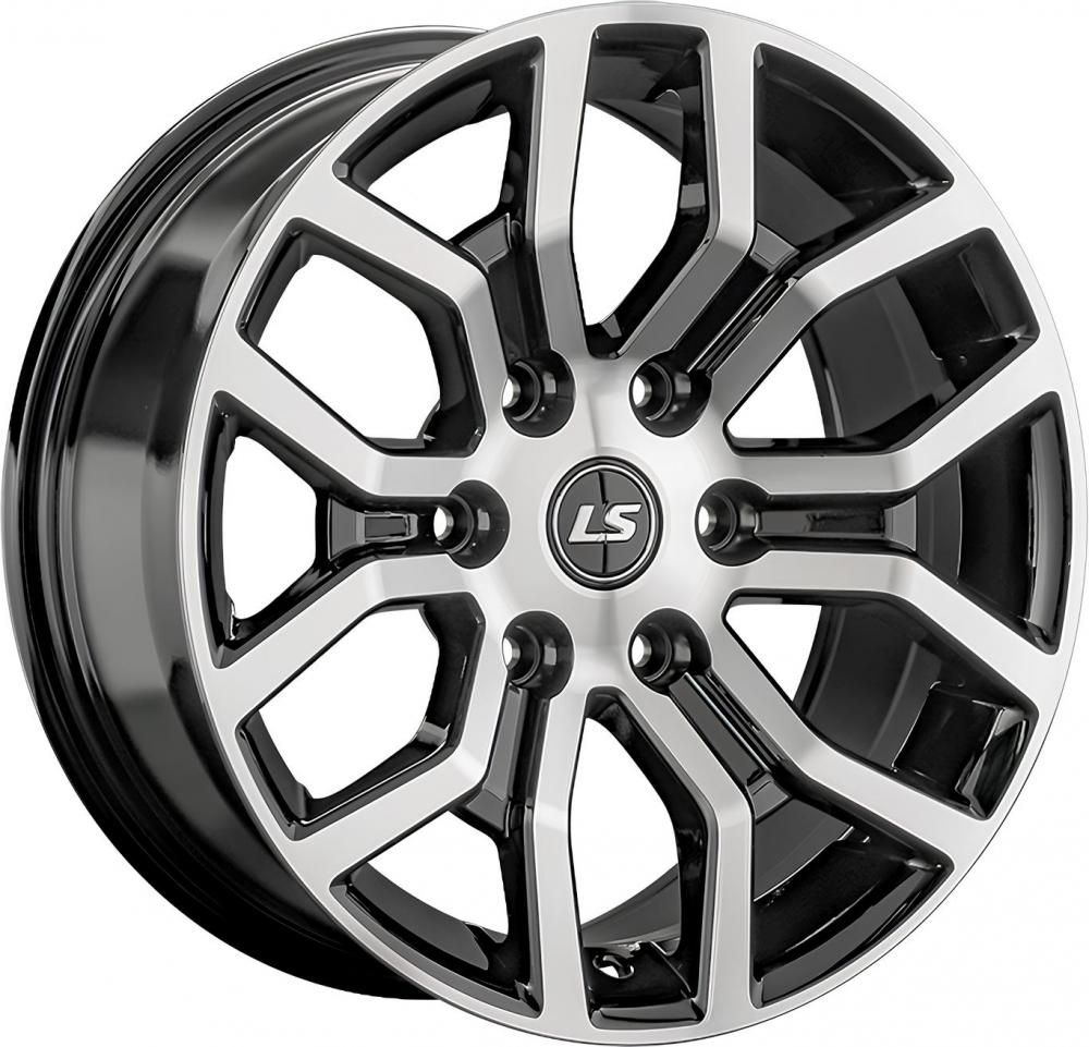 LS Wheels 1367 9x20 6x139.7 ET 30 Dia 100.1 (BKF)