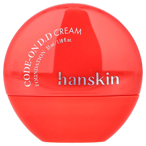 Hanskin, Code-On DD Cream, тональный крем, 21N светлый бежевый, 35 мл (1,18 жидк. унции)