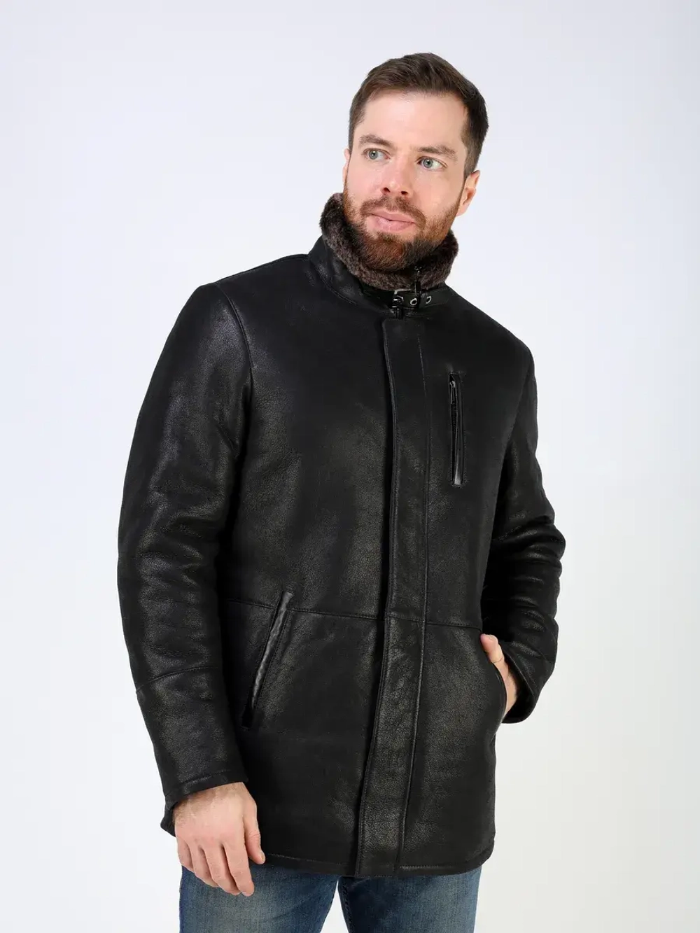 Дубленка зимняя натуральная