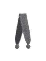 Шарф Shaggy Pompon Scarf