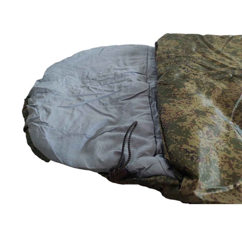 Спальный мешок-одеяло Mobula СП 3L камуфлированный c подголовником