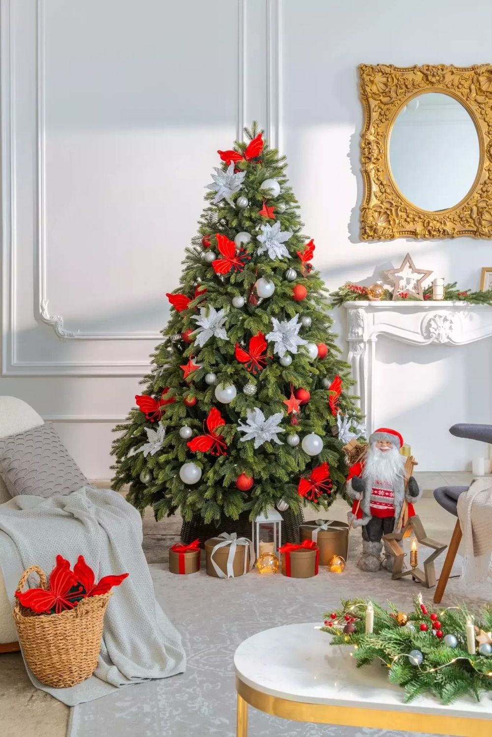 Ель искусственная «Богемская» (Литая+пвх) 240 см / 2.4 м