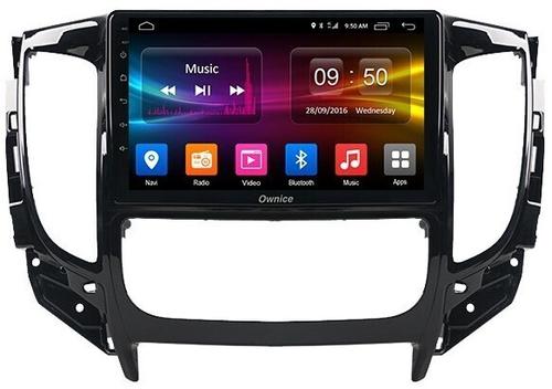 Магнитола для Mitsubishi L200 2015-2019 (климат), Pajero Sport 3 2016-2023 (МКПП), FIAT Fullback - Kuberg OL-9567-2 IPS, Android 10, 4G SIM-слот