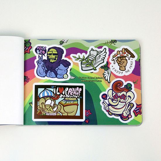 Стикербук PARAZITA KUSOK 5 Peace