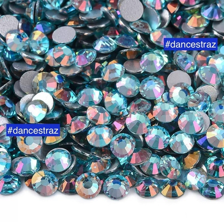 Стразы клеевые, Aquamarine Light, P231, SS20, 1440, (F2)