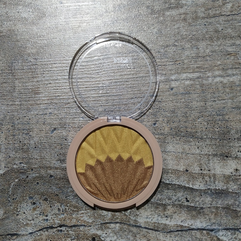 Хайлайтер+бронзер шимер для лица DoDo Girl Shimmer 2in1 Highlighter + Bronzer тон 02
