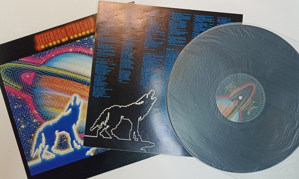 Винтажная виниловая пластинка LP Jefferson Starship Winds Of Change (Japan 1982) (No Obi)