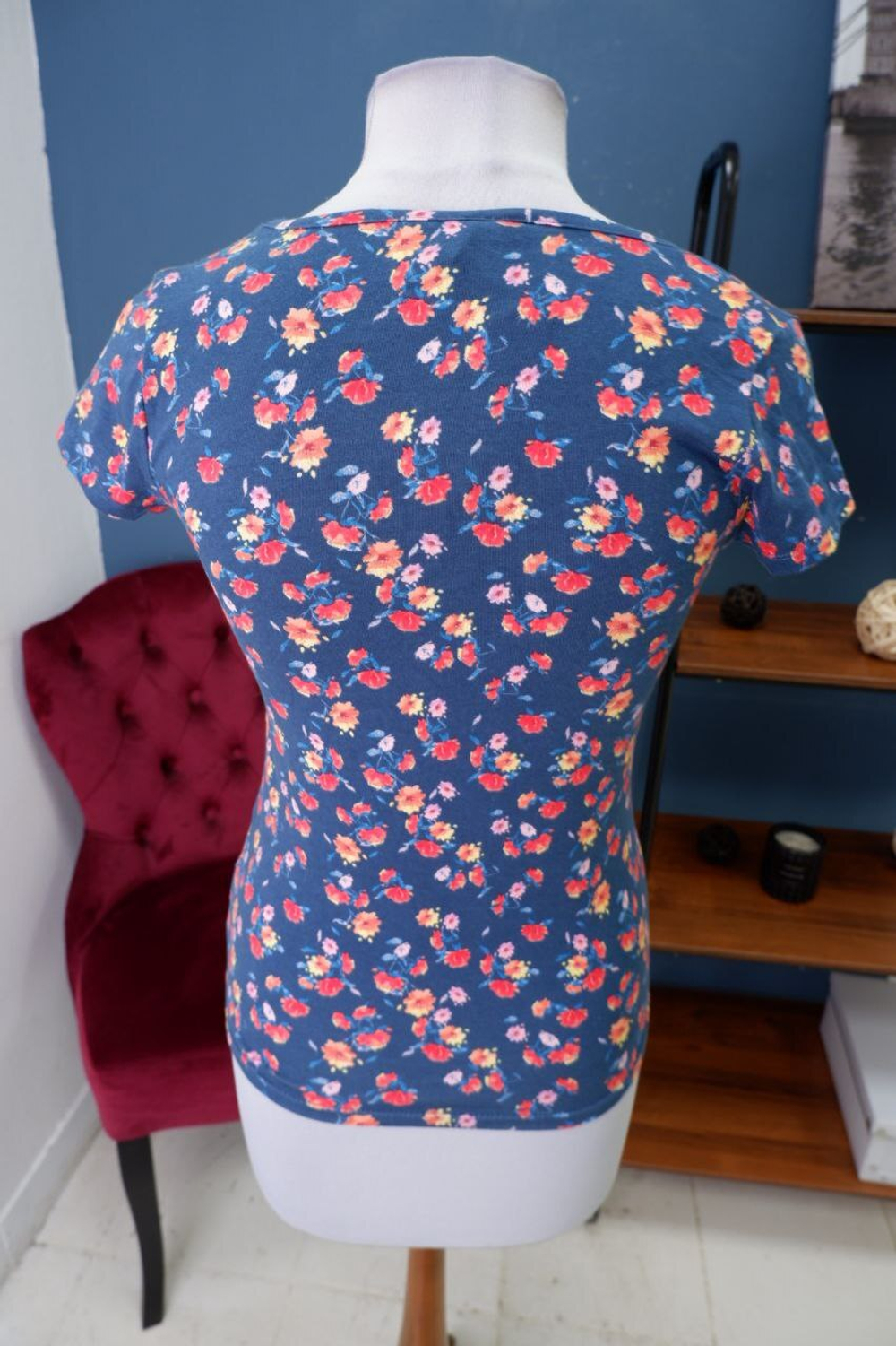 Футболка с принтом 46 размер