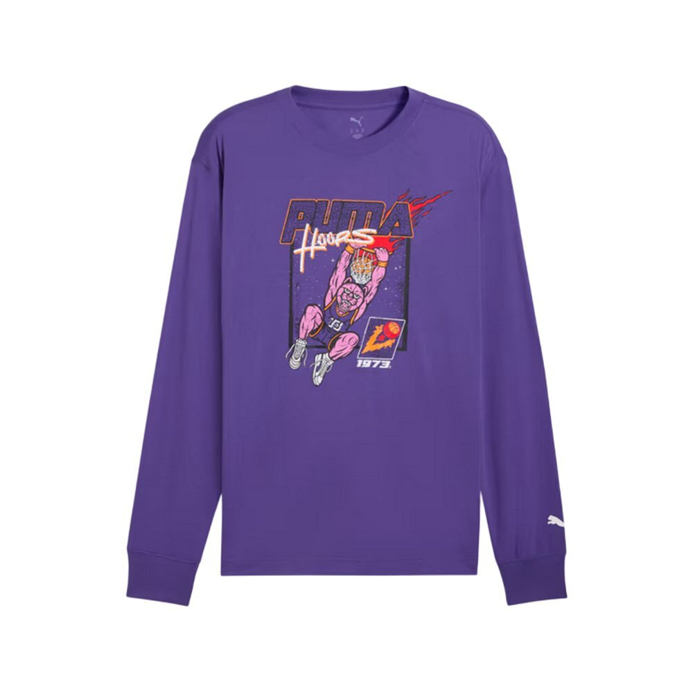 Баскетбольная футболка Puma Hoopstel Purple T-shirt
