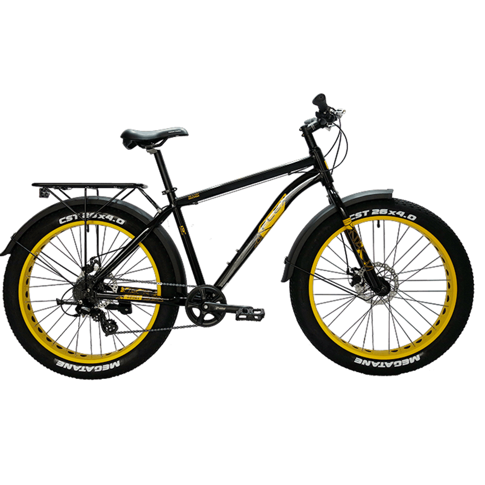 Велосипед Tech Team Flex 26",рама 19, желтый
