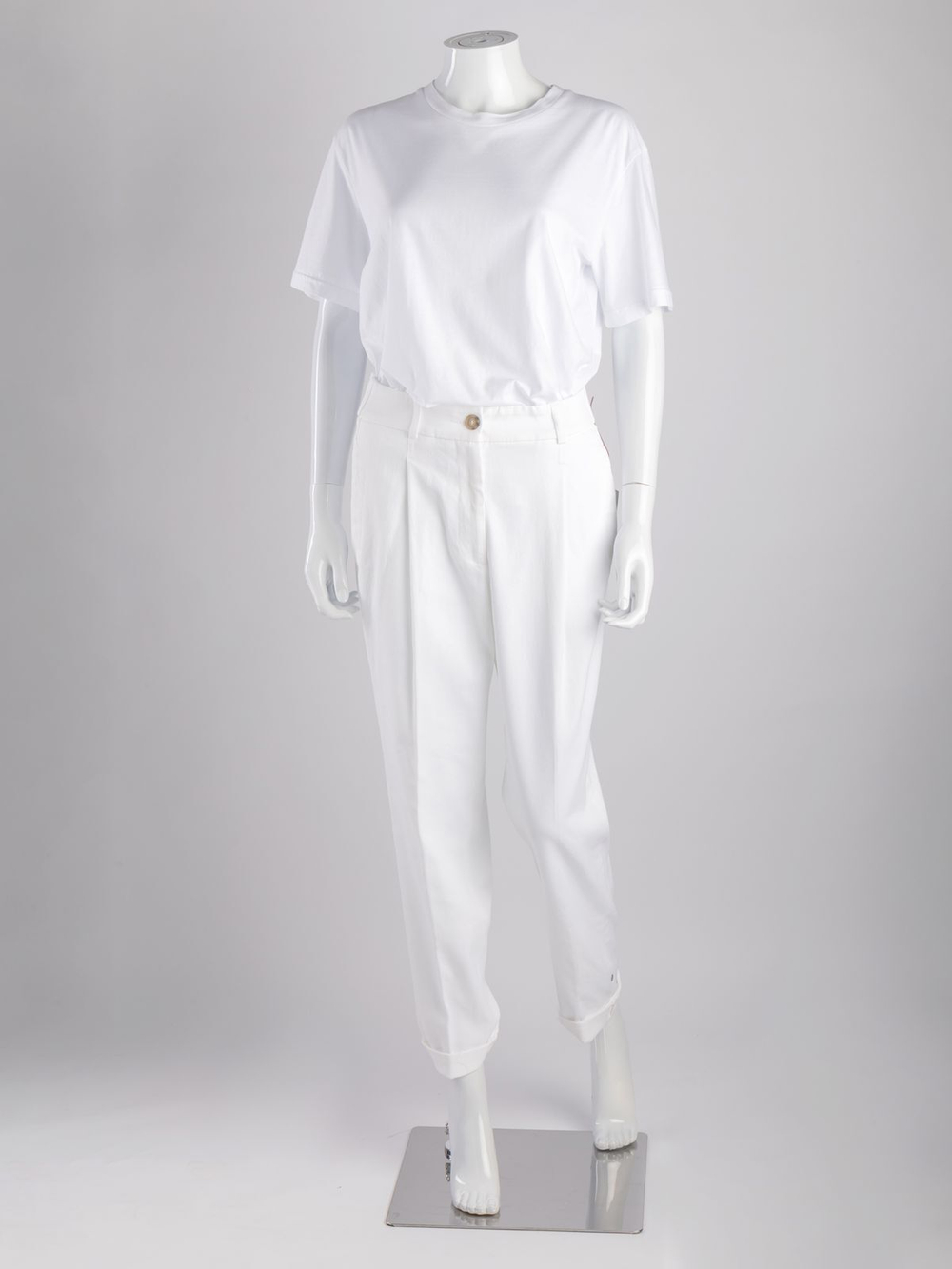 PESERICO брюки Ж - белый (42)