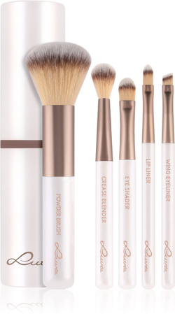 Luvia Cosmetics Travel Set Macchiato - набор кистей для путешествий /  5 шт.   / GTIN 4260376614652