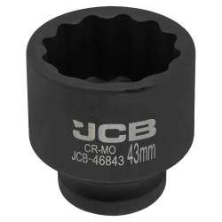 Головка ударная 3/4'', 43мм (12гр.) JCB JCB-46843