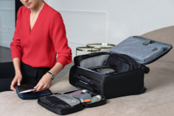 Дорожный набор сумок noJumble 4 в 1, черный