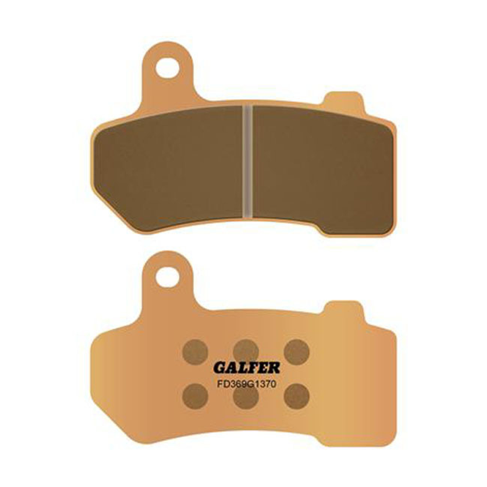 Тормозные колодки передние, задние Touring 08-22; V-Rod 06-17; Trikes 09-13, 19-22 GALFER