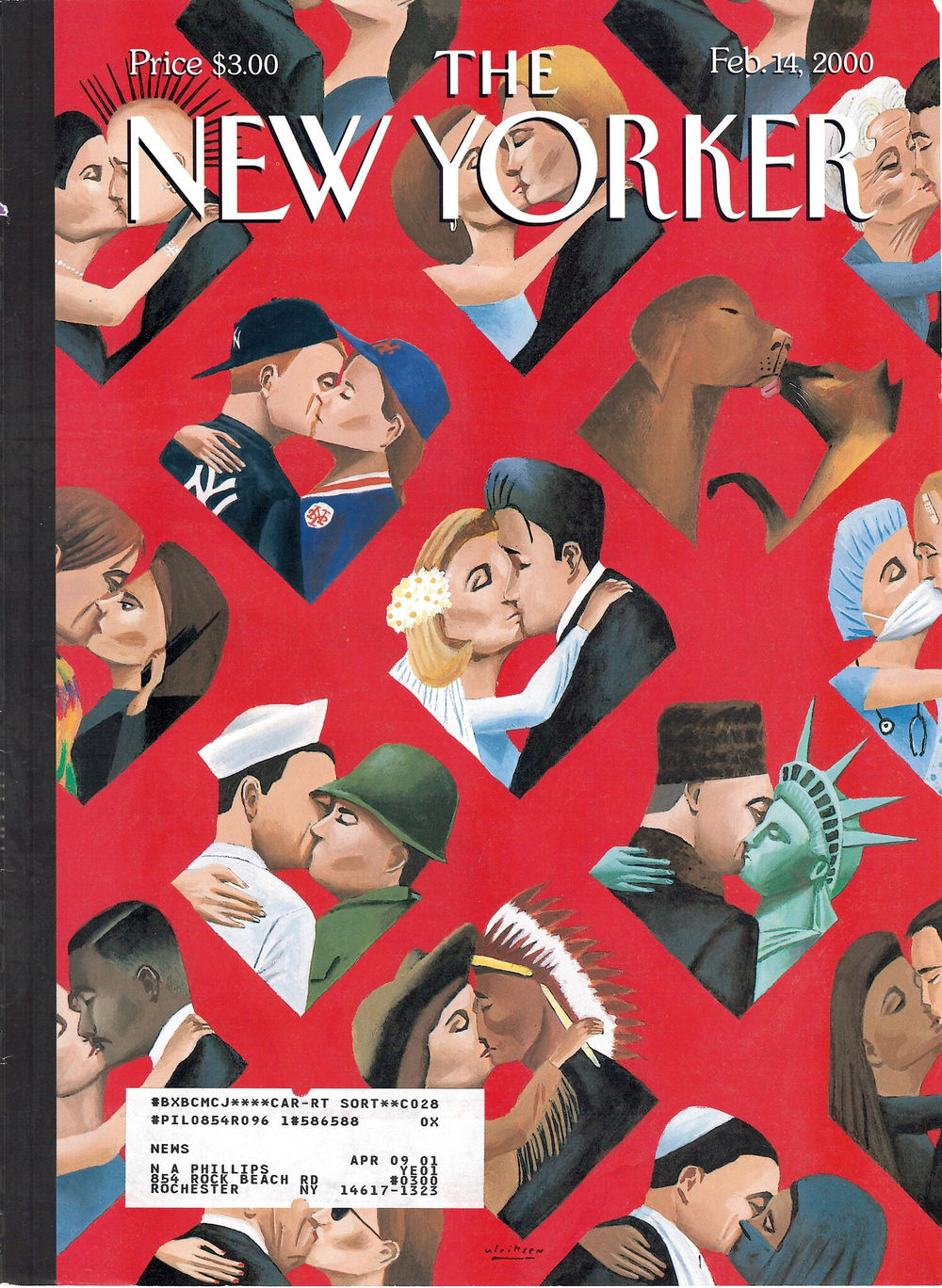 Журнал The New Yorker 14-02-2000, обложка