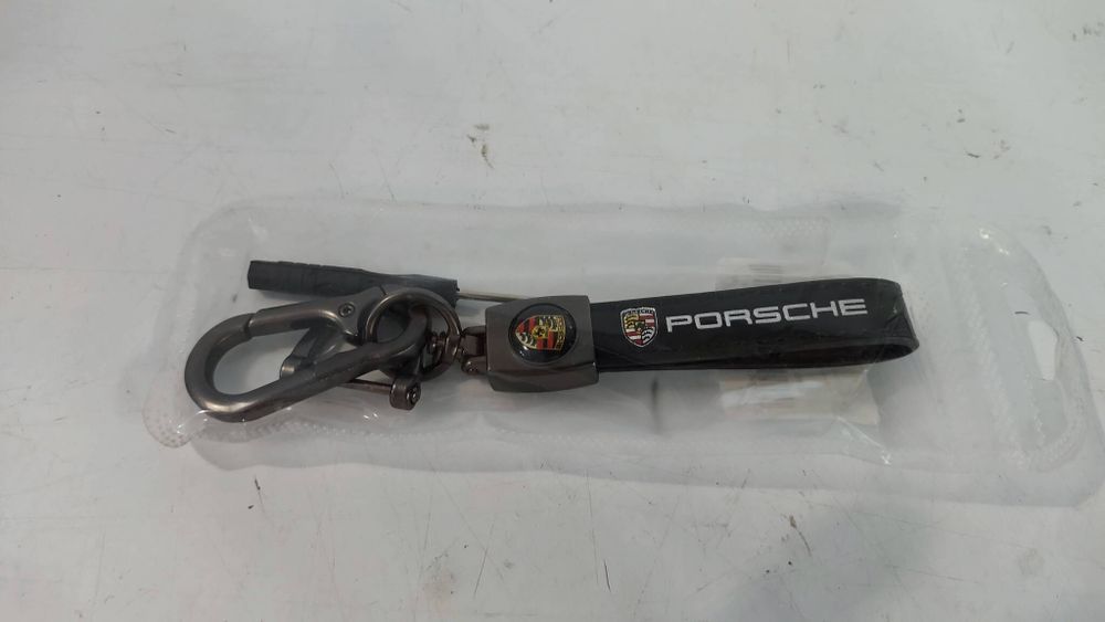 Porsche, брелок автомобильный для ключей, карабин, петля