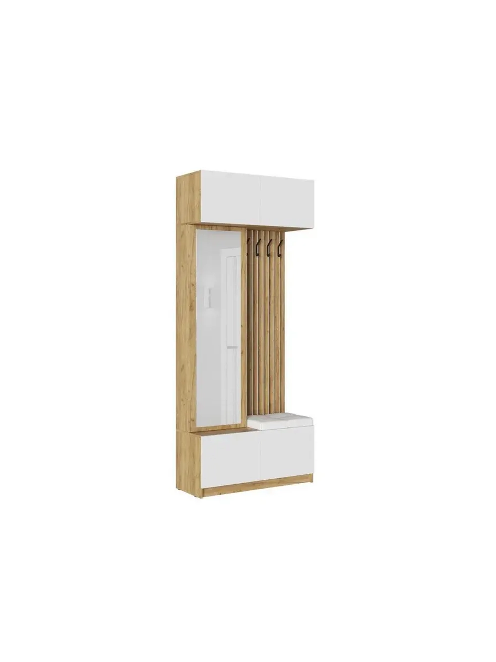 Прихожая с зеркалом комплект мебели 300х51х236 см