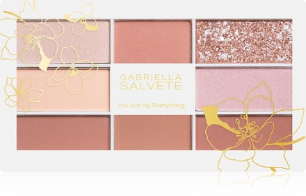 Gabriella Salvete Yes, I Do! - палитра теней для век с румянами и бронзатором, 21,6 g