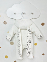 Комбинезон с ушками (Сердца) (без утеплителя)