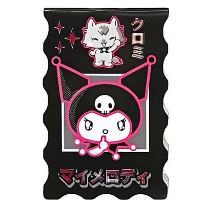 Блокнот фигурный А7 40л. "Куроми" на скрепке, без лин,тиснен.серебр. фольгой 77560 (Центрум)