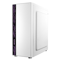 Ginzzu A390  White Window RGB подсветка 1*USB 3.0, 2*USB 2.0, AU