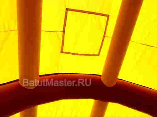 Надувной батут "Зверята с крышей" 10*7*6 м