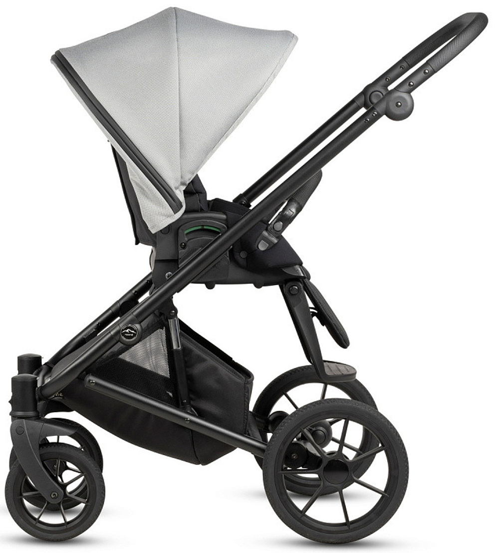 Детская коляска Noordi Aqua V2 3 в 1 с автокреслом Terra Edusky Black 1482602 Light Grey