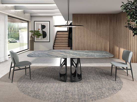 Стул 4147/DC928A светло-серый тканевый Испания