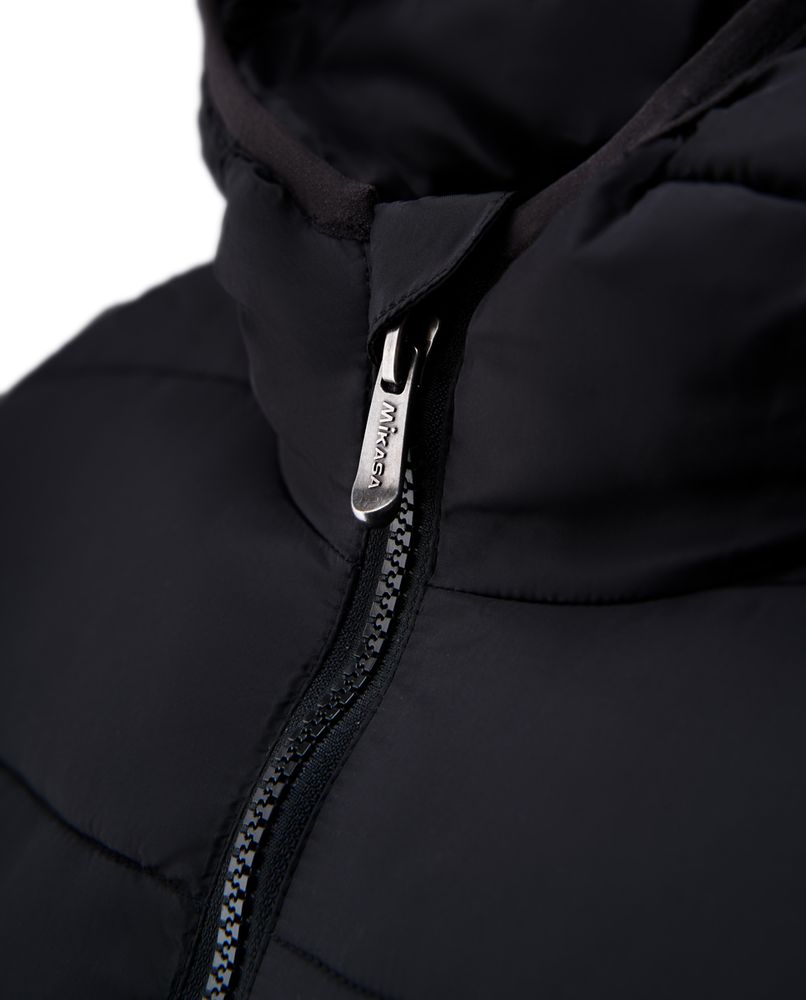 Куртка утепленная с капюшоном мужская MIKASA MT914-049-3XL, р.3XL, черный