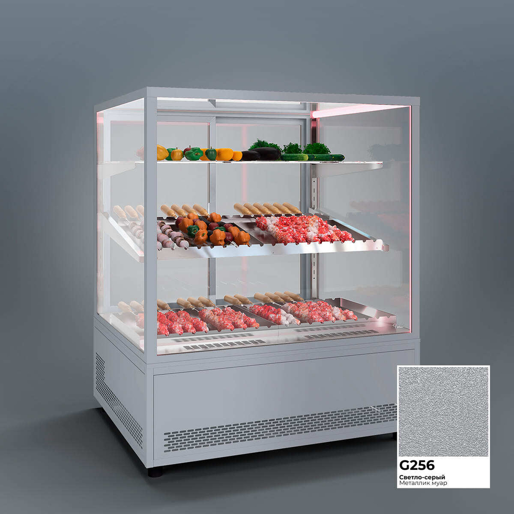Напольная витрина для мяса Finist JOBS MEAT