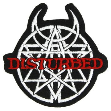 Нашивка Disturbed круглая (196)