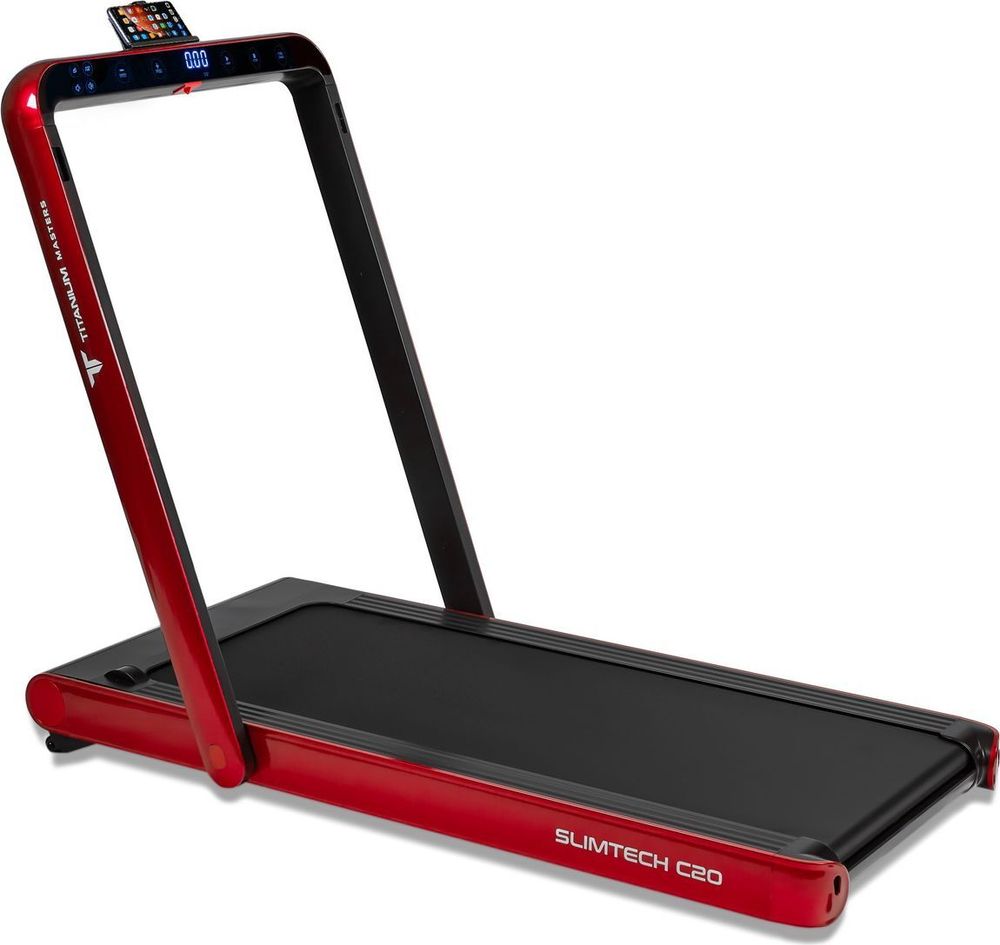 Беговая дорожка Titanium Masters Slimtech C20 (коричневая, красная,Deep Blue)