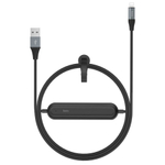 Кабель USB - Lightning (для iPhone) Hoco U22 (c аккумулятором 2000 mAh) Черный